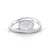 Sterling Silver ring with Rainbow Moonstone Oval cab by Gexist®