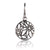 Sterling Silver Earring with filigree Edelweiss design by Gexist®