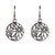 Sterling Silver Earring with filigree Edelweiss design by Gexist®